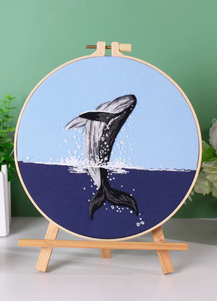 Borduurkit | Walvis