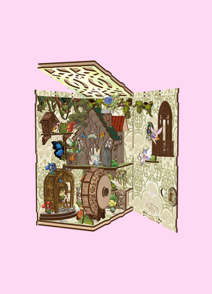 Book nook | Geheime wereld van het bos
